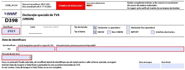 REMINDER ANAF: 30 aprilie 2023 - data limita pentru depunerea formularului 398