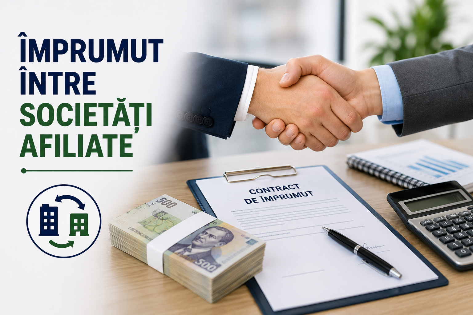 Poate fi acordat si restituit in numerar un imprumut intre doua societati afiliate?